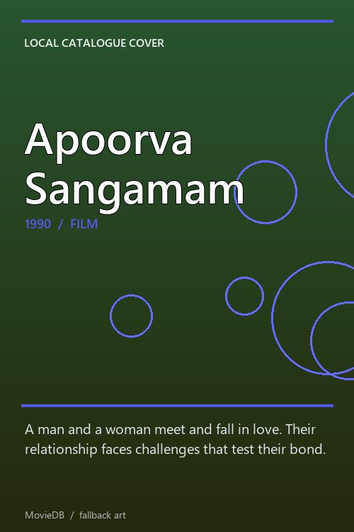 Apoorva Sangamam poster