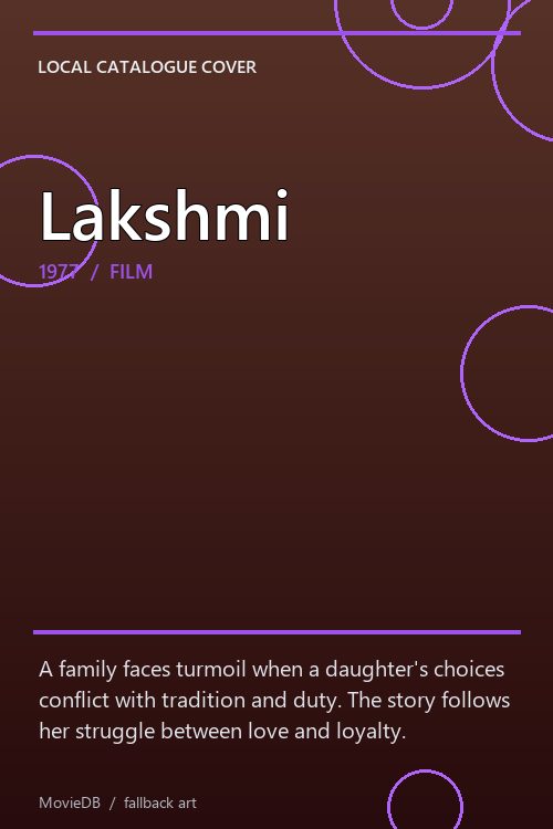 Lakshmi poster