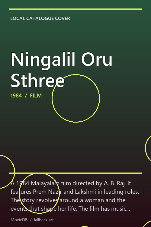 Ningalil Oru Sthree poster