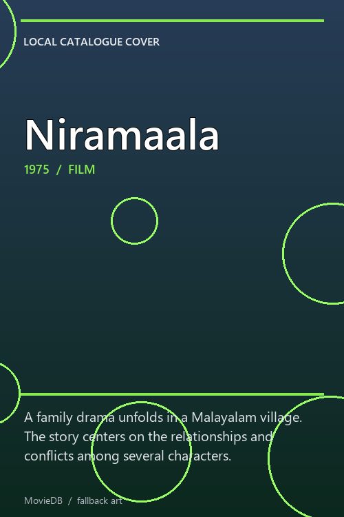Niramaala poster