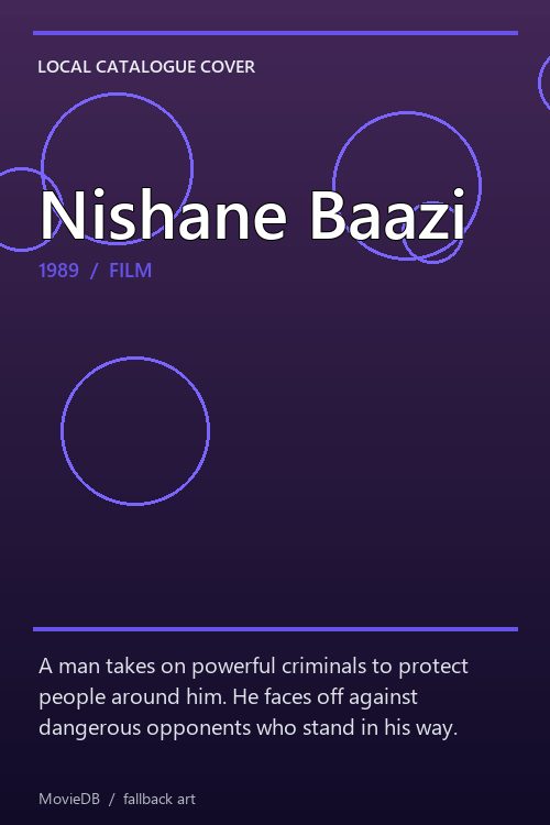 Nishane Baazi poster