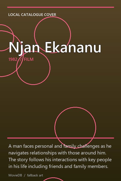 Njan Ekananu poster
