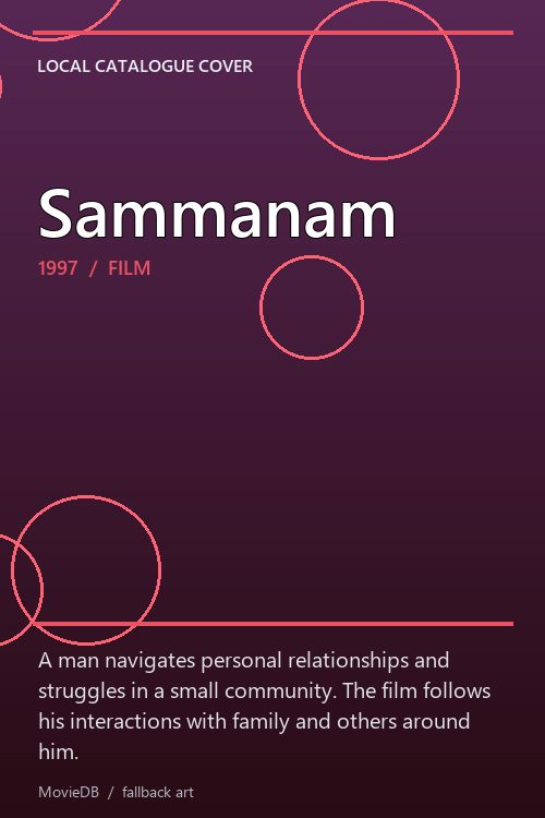 Sammanam poster
