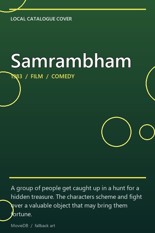 Samrambham poster