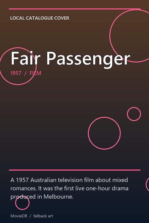 Fair Passenger poster