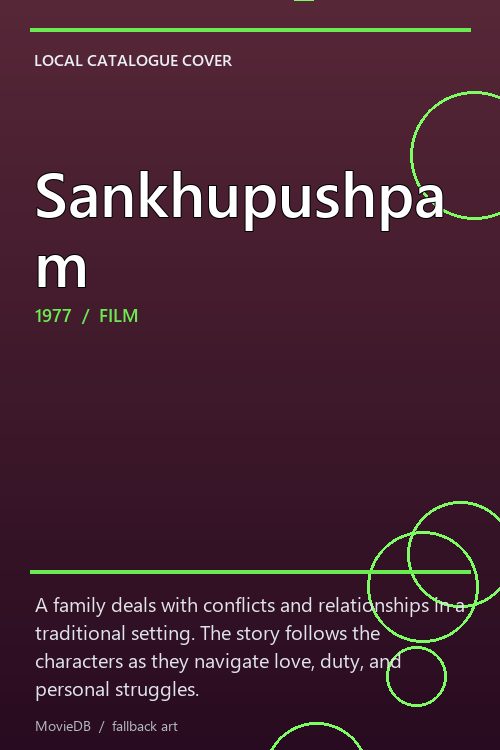 Sankhupushpam poster