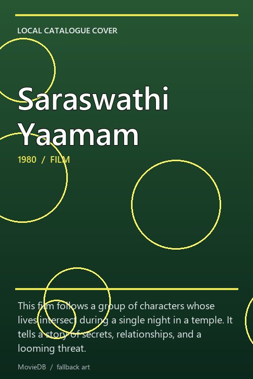 Saraswathi Yaamam poster