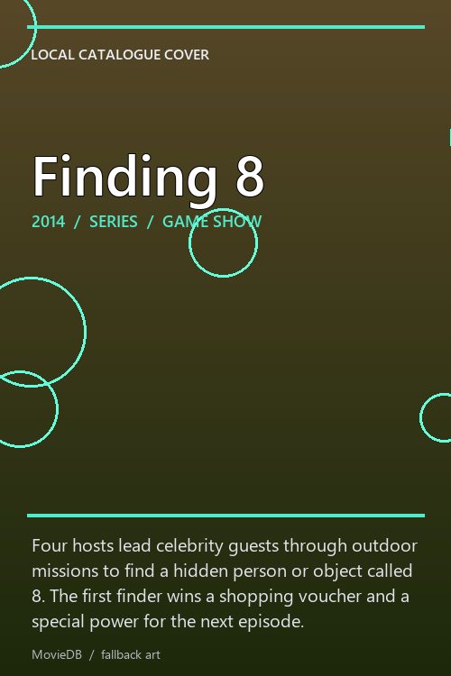 Finding 8 poster