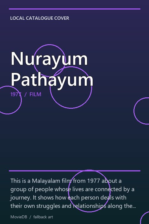 Nurayum Pathayum poster
