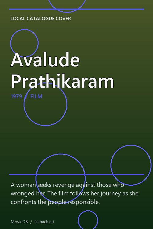 Avalude Prathikaram poster