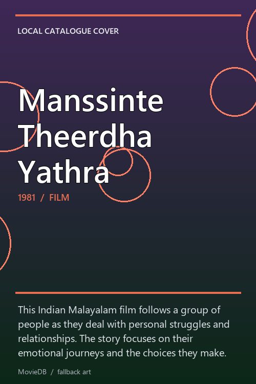 Manssinte Theerdha Yathra poster