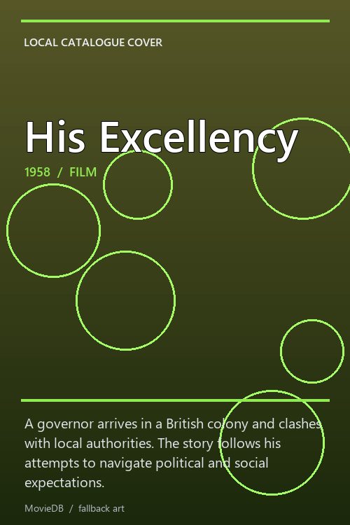 His Excellency poster