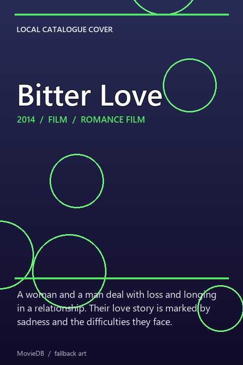 Bitter Love poster