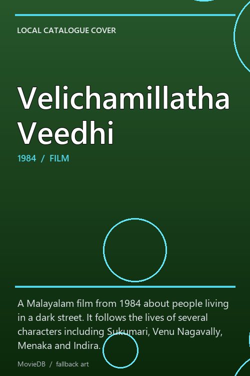 Velichamillatha Veedhi poster