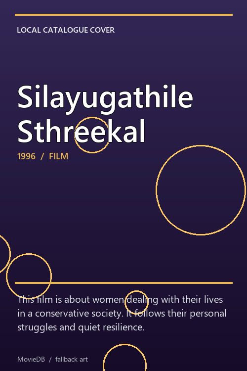 Silayugathile Sthreekal poster