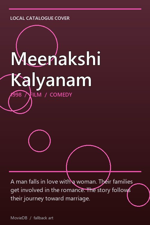Meenakshi Kalyanam poster