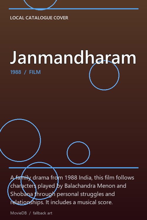 Janmandharam poster