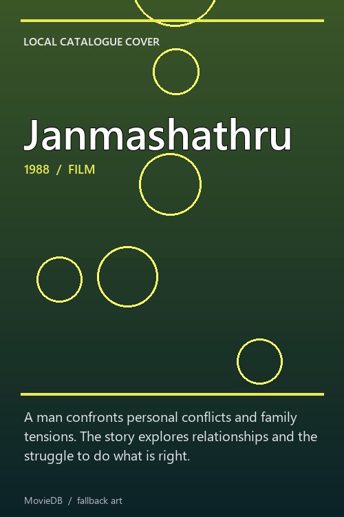 Janmashathru poster