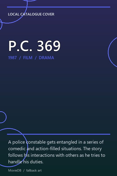 P.C. 369 poster