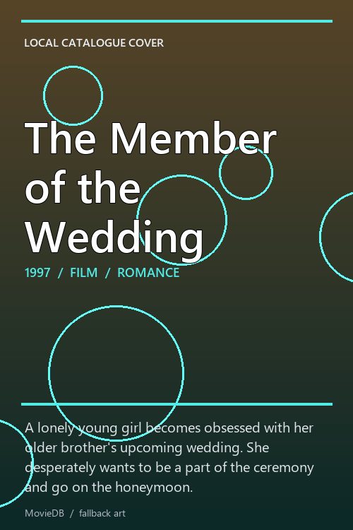 The Member of the Wedding poster