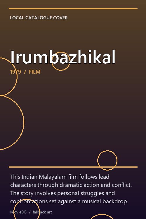 Irumbazhikal poster