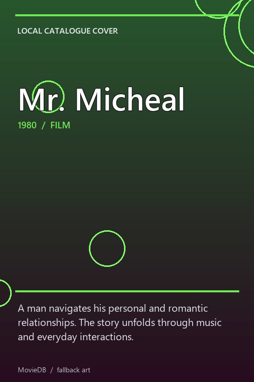 Mr. Micheal poster