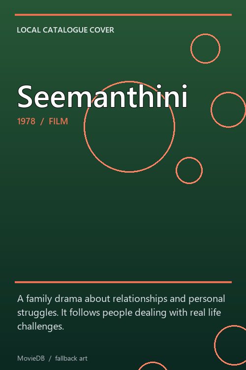 Seemanthini poster