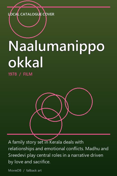 Naalumanippookkal poster