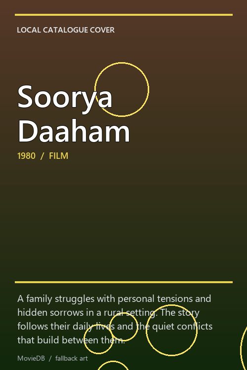 Soorya Daaham poster