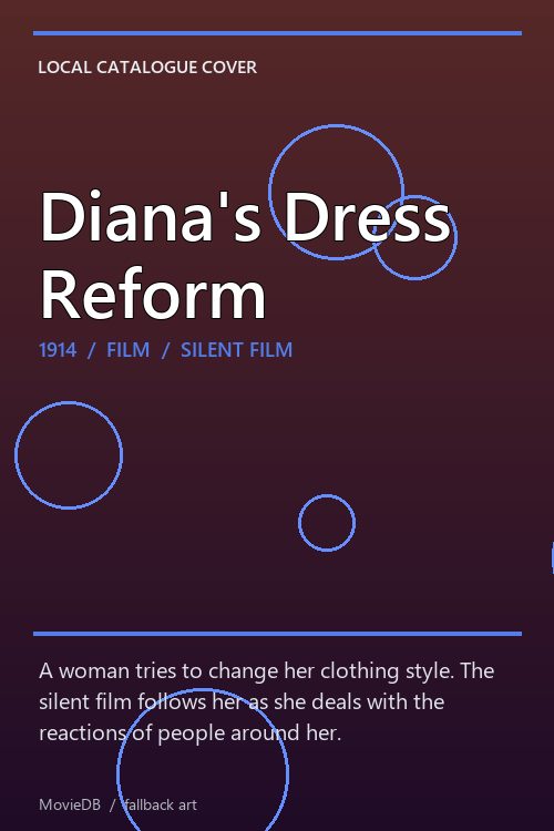 Diana's Dress Reform poster