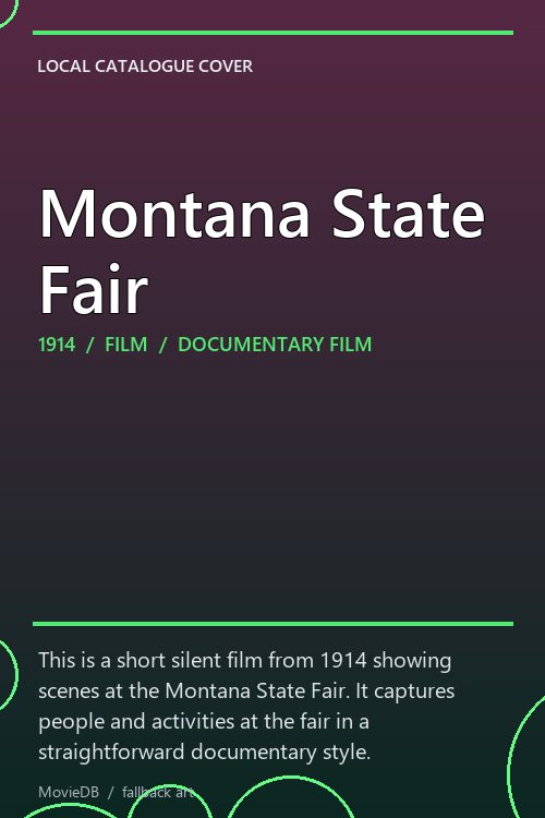 Montana State Fair poster