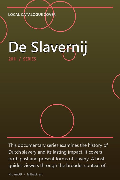 De Slavernij poster