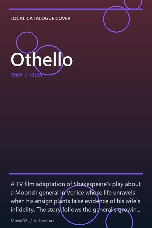 Othello poster