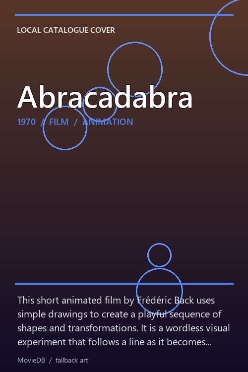 Abracadabra poster