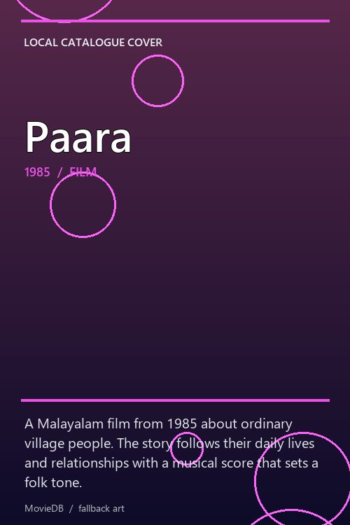 Paara poster