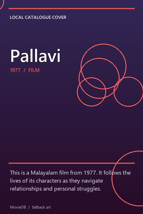 Pallavi poster