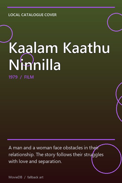 Kaalam Kaathu Ninnilla poster