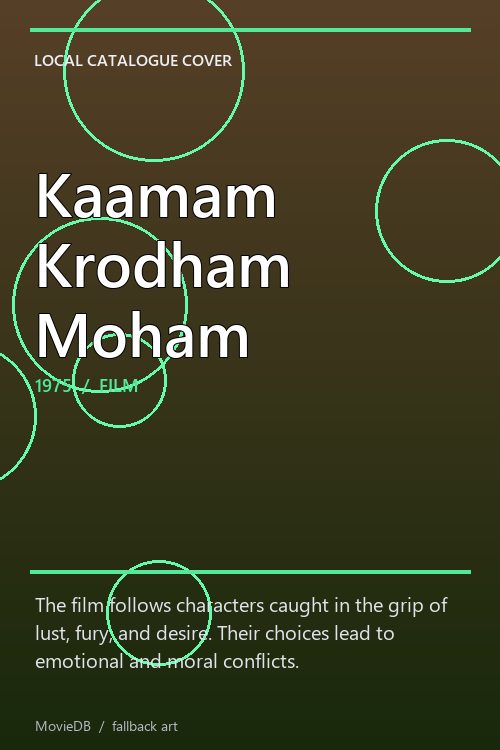 Kaamam Krodham Moham poster