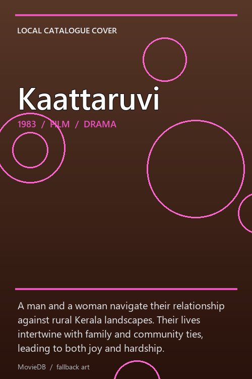 Kaattaruvi poster