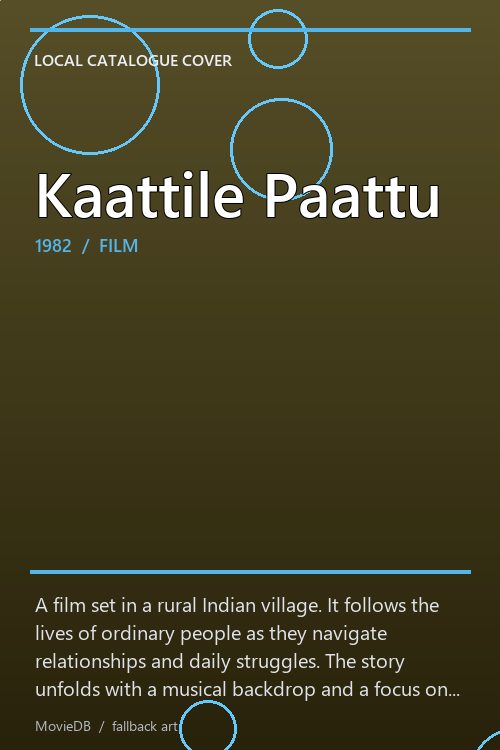 Kaattile Paattu poster