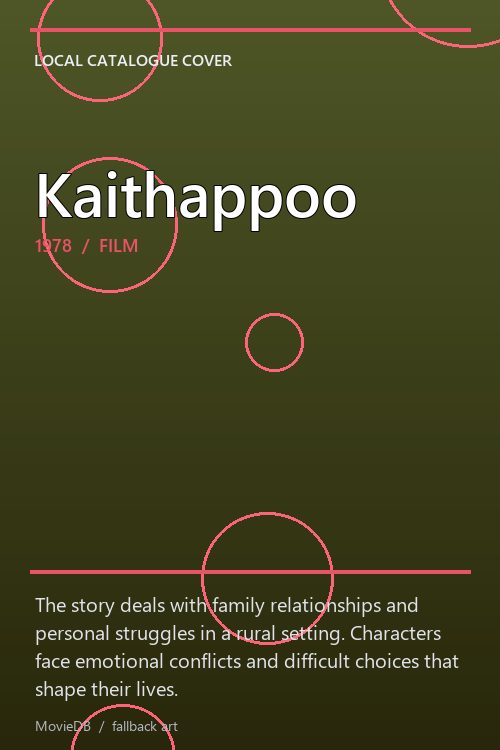 Kaithappoo poster