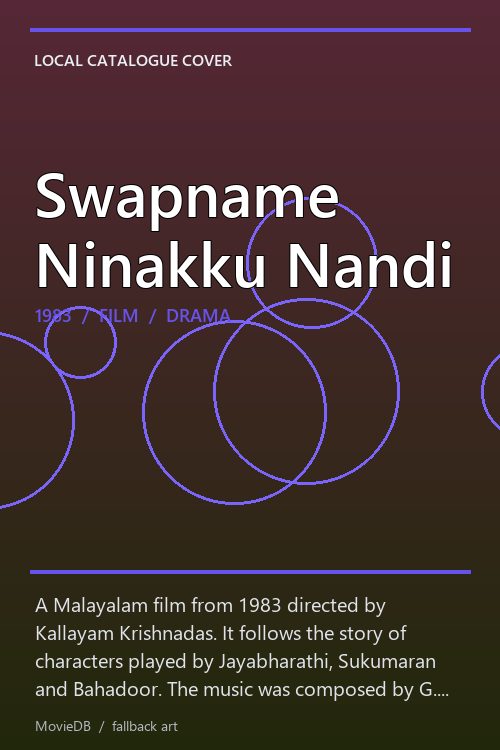 Swapname Ninakku Nandi poster