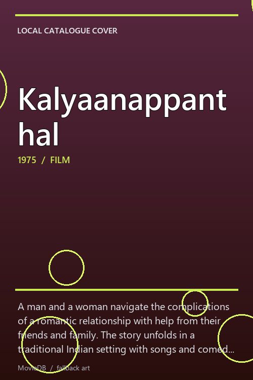 Kalyaanappanthal poster