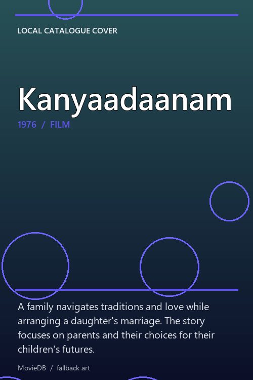 Kanyaadaanam poster