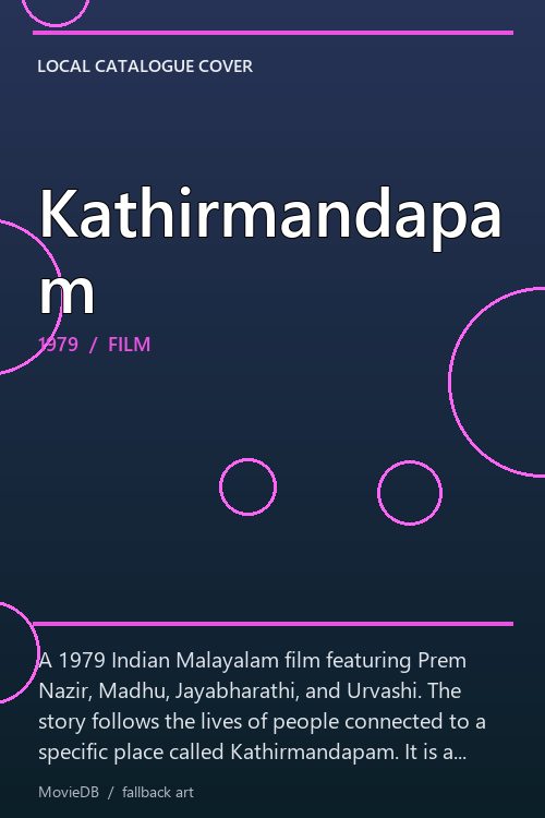 Kathirmandapam poster