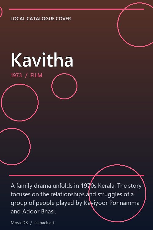 Kavitha poster