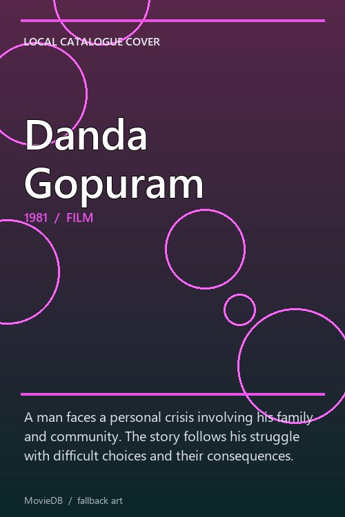 Danda Gopuram poster