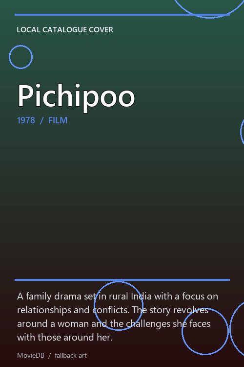 Pichipoo poster