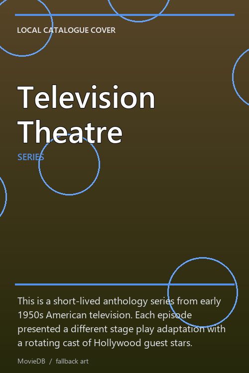 Television Theatre poster