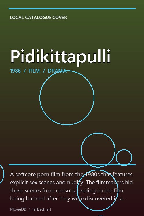 Pidikittapulli poster